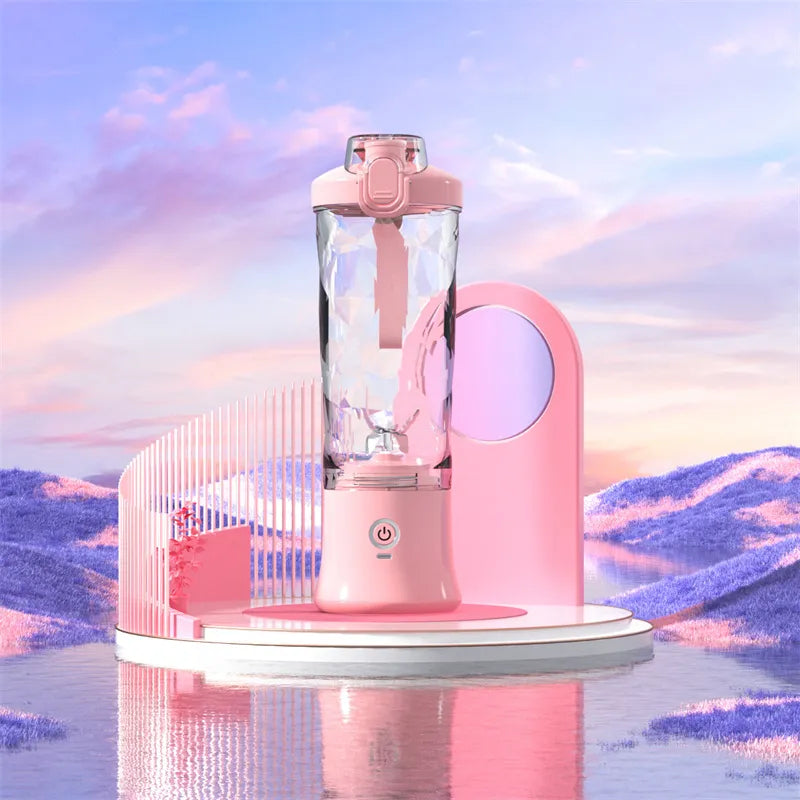 Zenoblends Mini™ – Portable Rechargeable Smoothie Blender with 6-Blade Power