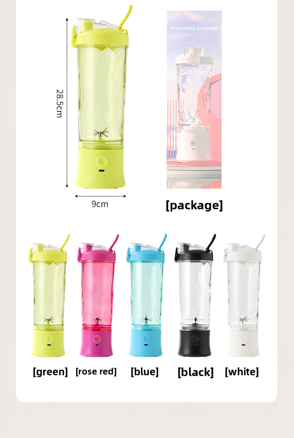 ZenoBlends Portable Blender